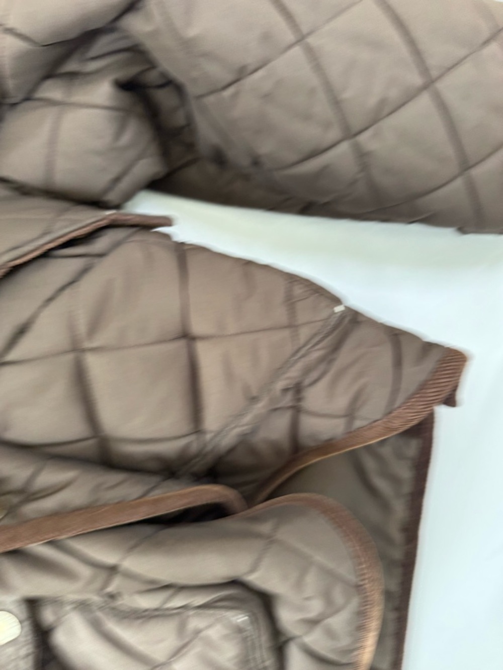 Polo Ralph Lauren Women's Corduroy Trim Quilted Barn Jacket - Picture 8 of 9